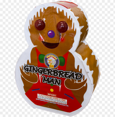 bp4283 gingerbread man 81 - illustratio Transparent background PNG stock