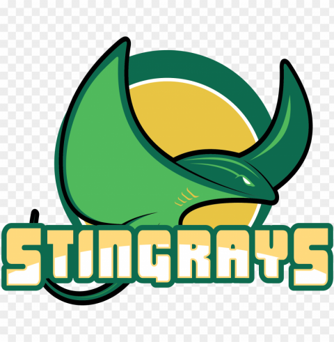 bq tball teamlogo v05 stingrays1 - stingray logo graphic design sports team Isolated Subject on HighResolution Transparent PNG
