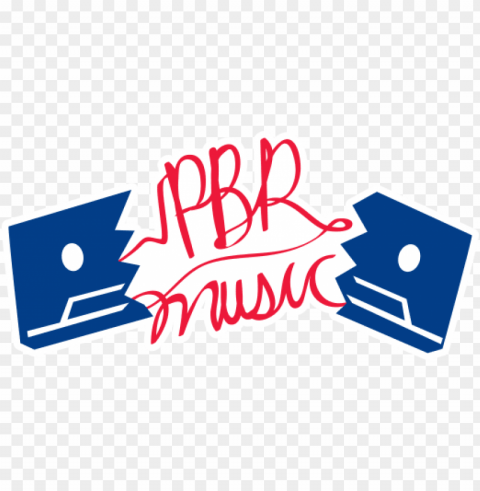 br music logo - pabst blue ribbon music logo PNG Graphic with Clear Background Isolation