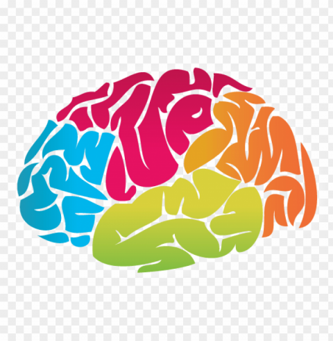 brain colour drawing PNG Isolated Illustration with Clarity PNG transparent with Clear Background ID 8b4e0b60