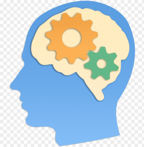 brain- - develop skill icon Clean Background Isolated PNG Image