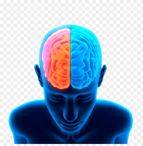 brain head PNG Isolated Illustration with Clear Background PNG transparent with Clear Background ID 88514c01