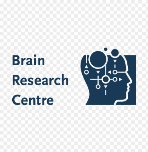 brain research centre vector logo PNG Image with Clear Background Isolated