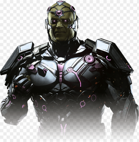 Brainiac - - Brainiac Injustice Transparent Clear Background PNG Isolated Illustration