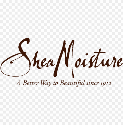 brand shea moisture logo Isolated Design Element in Clear Transparent PNG
