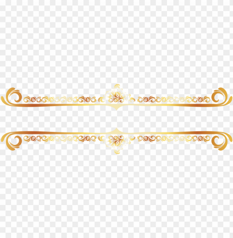 brand yellow pattern continental - gold border line PNG format