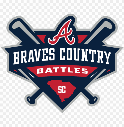 braves country battles - atlanta braves Isolated Graphic Element in Transparent PNG