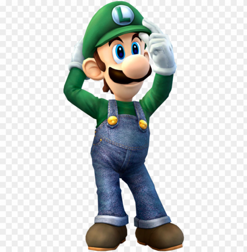 brawl - luigi - super smash bros brawl luigi ClearCut Background PNG Isolated Subject PNG transparent with Clear Background ID 95cf371b