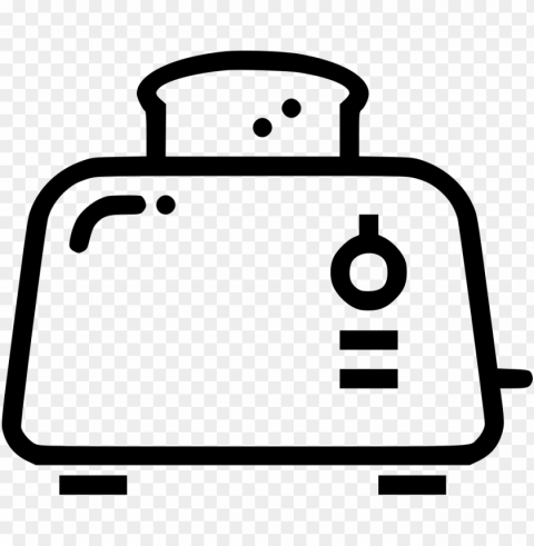 Bread Toaster Toast Breakfast Appliance Svg Icon - Toaster Ico PNG Without Watermark Free