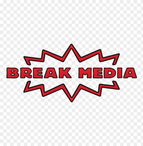 break media logo vector PNG picture