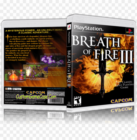 breath of fire iii - online advertisi Isolated Character in Transparent Background PNG