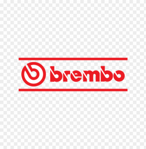 brembo eps logo vector free Transparent PNG Isolated Object with Detail