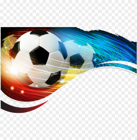 bright clipart light ball - football effect Isolated PNG Element with Clear Transparency