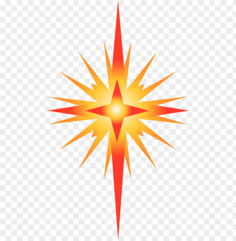 bright star of bethlehem - star of bethlehem clipart PNG pics with alpha channel