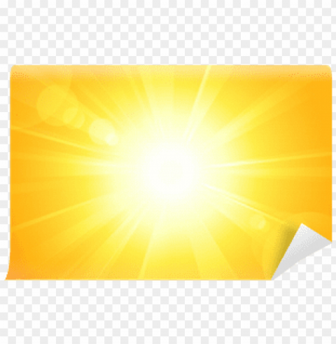 bright vector sun with lens flare wall mural pixers - su Transparent PNG Isolated Object Design