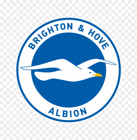 brighton & hove albion fc logo vector free download PNG with transparent backdrop