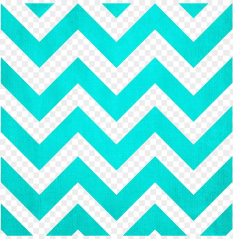 brights and chevron stripes - chevron teal PNG Isolated Subject on Transparent Background