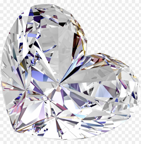 brilliant diamond love shaped image - three diamonds Transparent PNG graphics variety