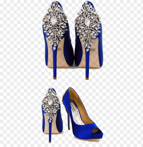 brilliant luxury by emmy de badgley mischka kiara - royal blue badgley mischka shoes PNG pictures with no backdrop needed