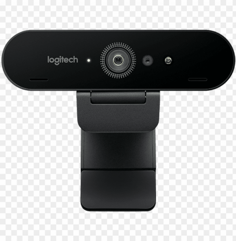 brio - logitech brio 4k ultra hd webcam web camera ClearCut Background PNG Isolated Subject