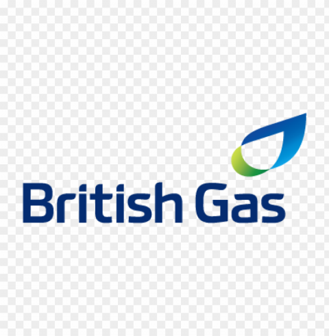 british gas vector logo PNG Image with Clear Isolated Object