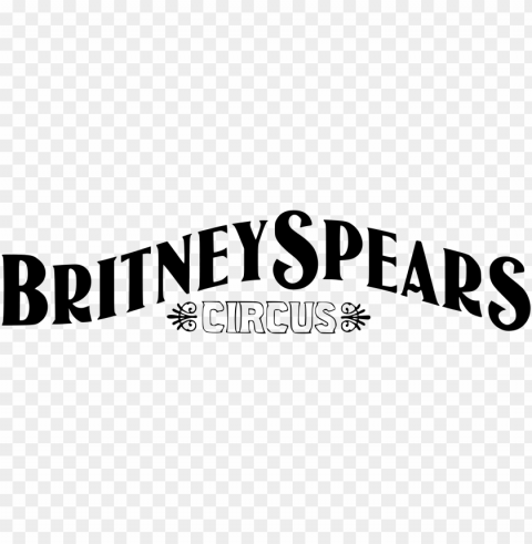 britney spears circus logo PNG images with clear alpha layer