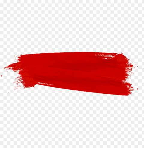 brochazos de pintura - red High-resolution transparent PNG images set