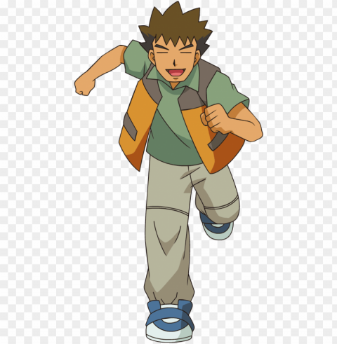 brock pokemon - brock the trainer PNG Image with Clear Isolation