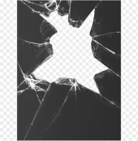 broken glass Transparent Background Isolated PNG Illustration