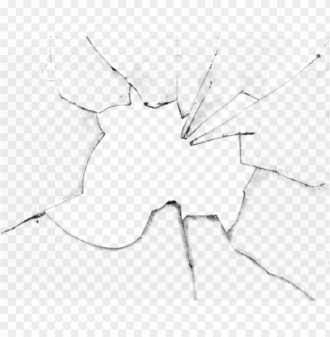 Broken Transparent Pictures - Broken Glass Texture PNG Images For Advertising