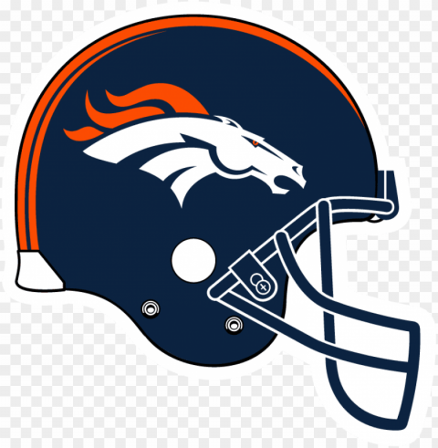 broncos in Transparent PNG Object with Isolation