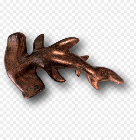 bronze ross the legend hammerhead shark fish with attitude - rebate plane Isolated Character with Transparent Background PNG PNG transparent with Clear Background ID 33e53b48