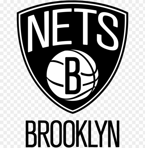 brooklyn nets logo - brooklyn nets logo Isolated PNG on Transparent Background PNG transparent with Clear Background ID 5b38fe1d