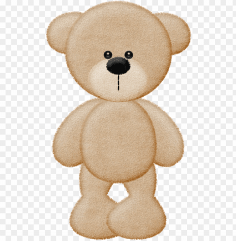 brown bear teddy bear template bear silhouette teddy - ursinho bege desenho Transparent PNG graphics archive