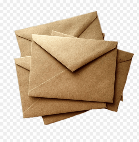 brown envelopes PNG transparent photos mega collection