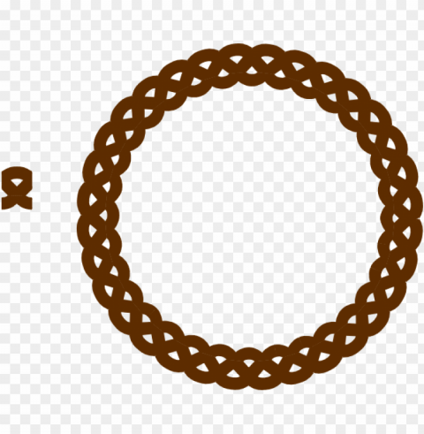 brown rope border clip art - brown round border Images in PNG format with transparency