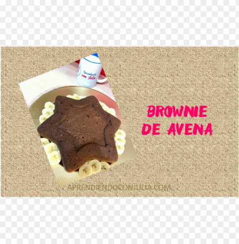 brownie de avena sin azúcar PNG for design