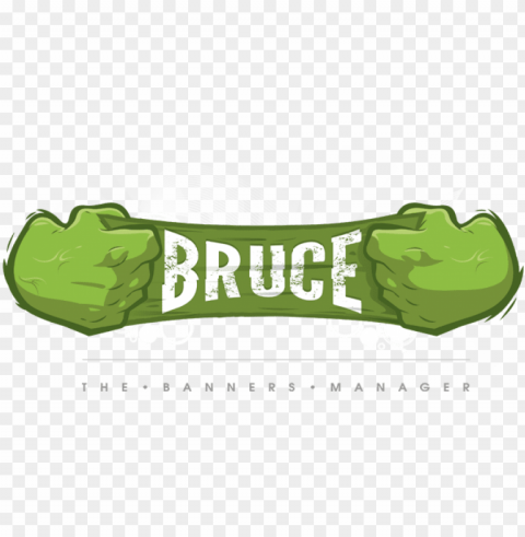 bruce banner name logo PNG for t-shirt designs