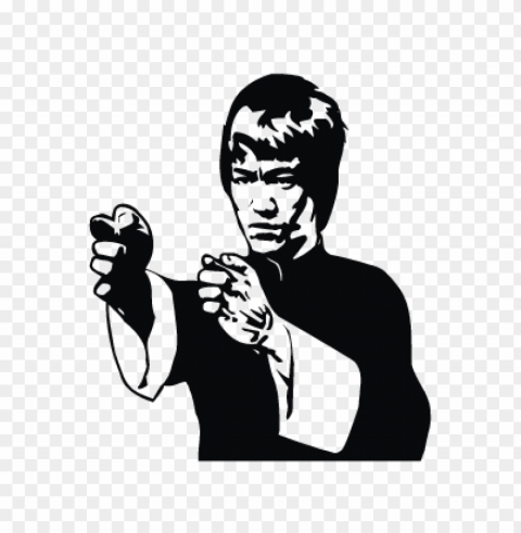 bruce lee logo vector free PNG images without watermarks
