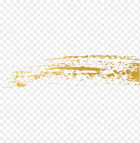 brushstroke escort card - gold foil brush strokes PNG objects