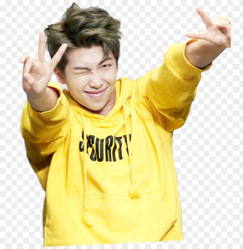 #bts rap monster #bts rm #bts #bangtan #bangtan boys - namjoon hot Transparent PNG Graphic with Isolated Object