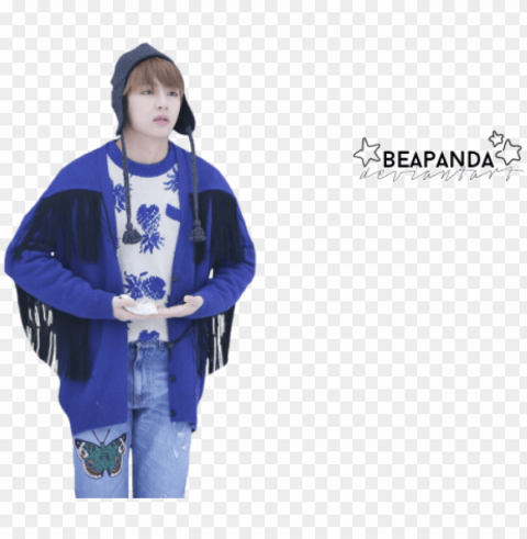 Bts Spring Day Bts Spring Day Bts Spring Day Taehyung - Taehyung Spring Day Fashio Transparent PNG Isolated Object Design