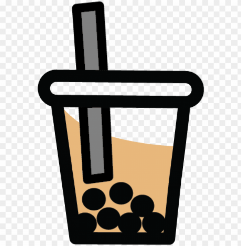 bubble tea catering milk tea - bubble tea icon Isolated Subject in HighQuality Transparent PNG
