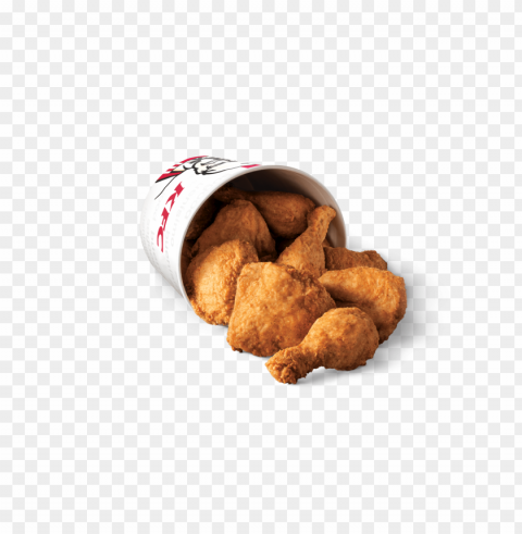 bucket of chicken ClearCut Background PNG Isolated Element