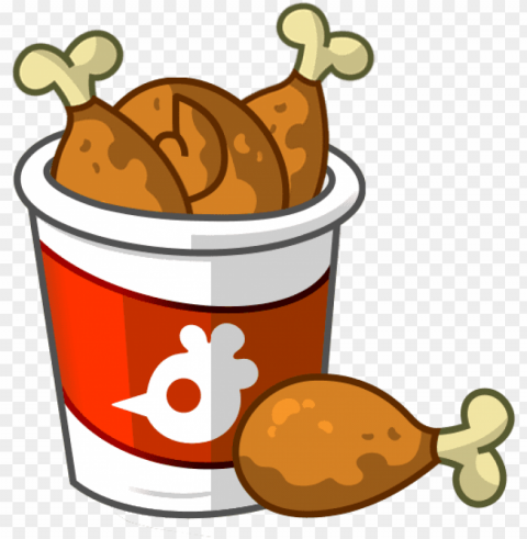 bucket of chicken PNG for blog use
