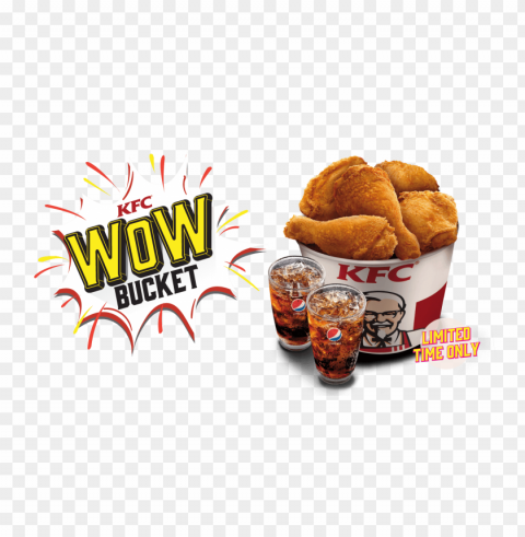 bucket of chicken PNG for mobile apps