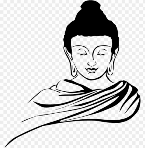buddha clipart - buddha clipart black and white PNG transparent designs