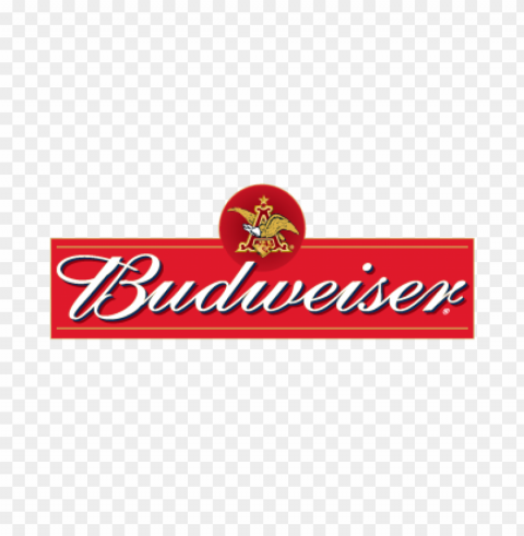 budweiser eps logo vector free Transparent Background Isolation of PNG