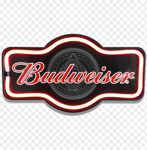 budweiser logo led tube - label Clear PNG pictures assortment