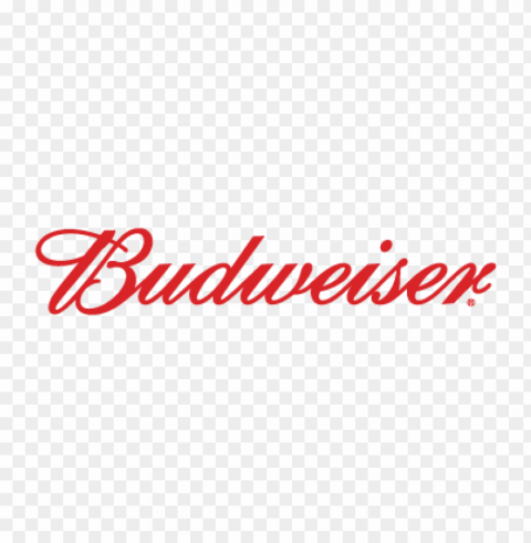budweiser vector logo PNG Graphic Isolated with Clarity